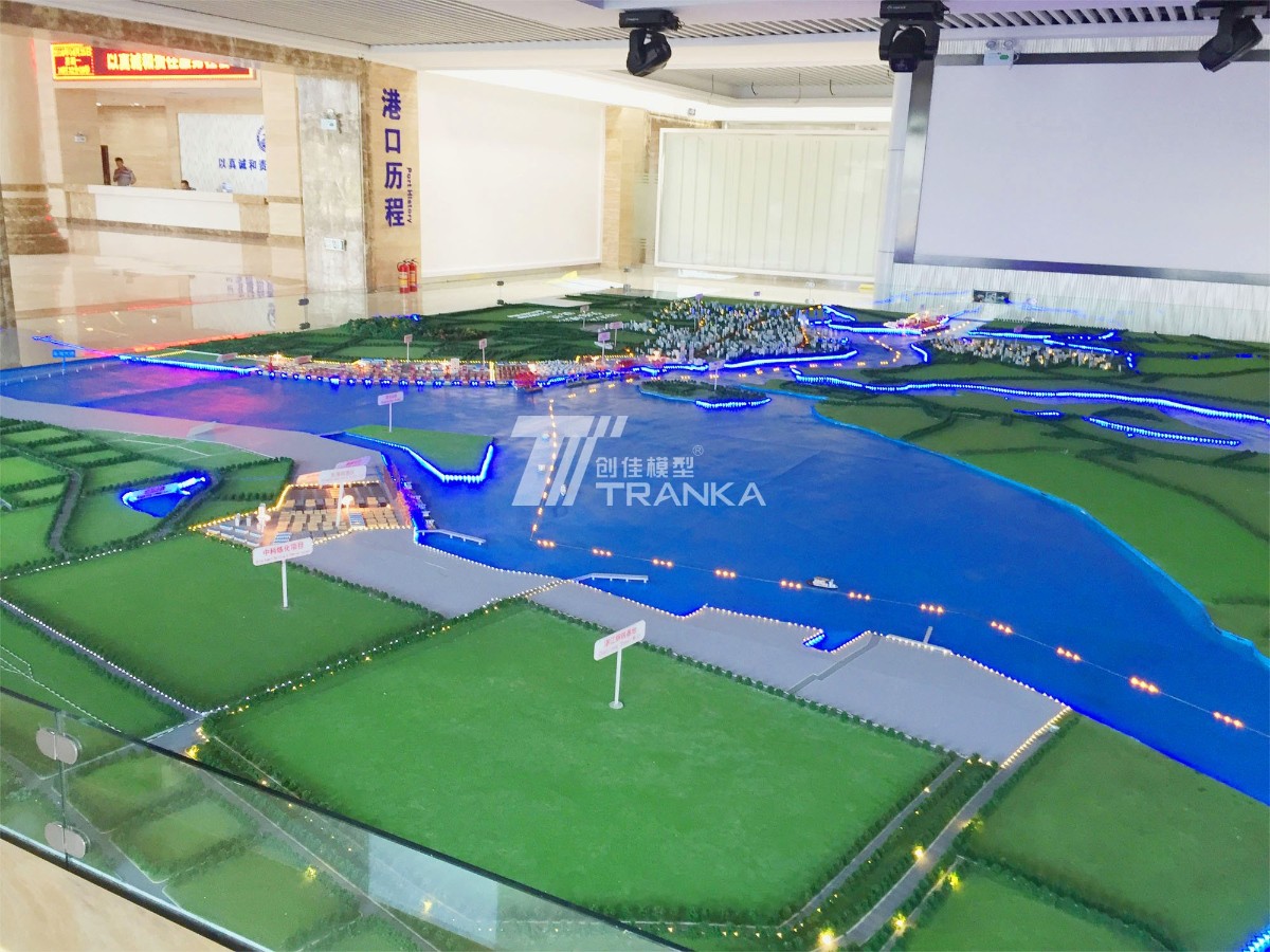 湛江港總體規(guī)劃模型 湛江港總體規(guī)劃模型