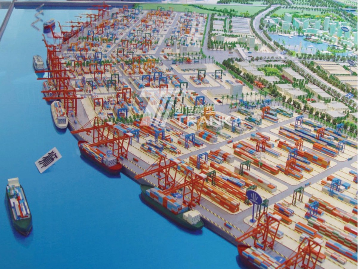 虎門港總體規(guī)劃模型 虎門港總體規(guī)劃模型