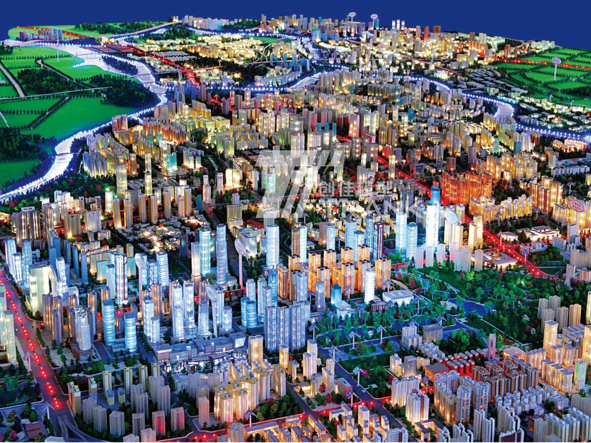 南海中心城區(qū)總體規(guī)劃模型 南海中心城區(qū)總體規(guī)劃模型