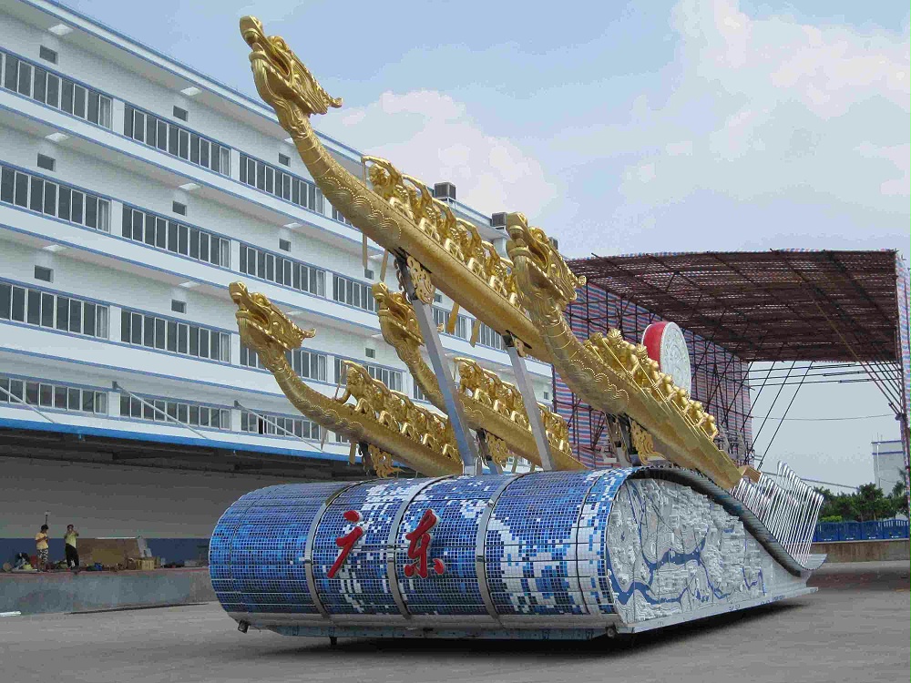 國慶60周年廣東彩車模型 國慶60周年廣東彩車模型