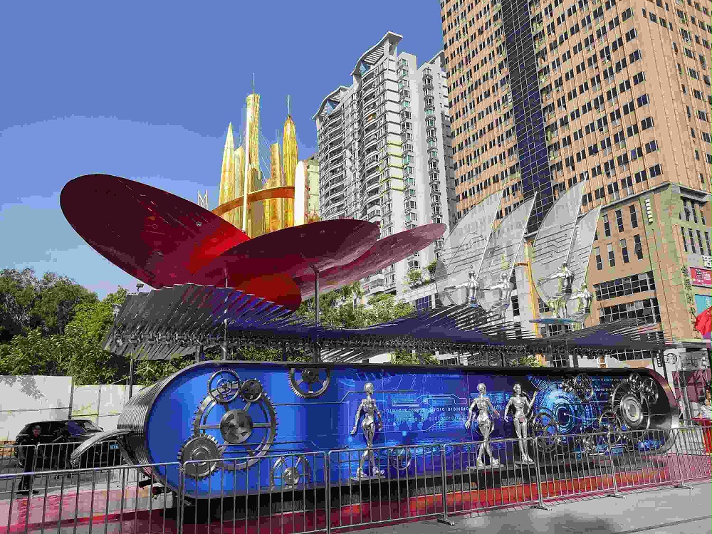 國慶70周年廣東彩車模型 國慶70周年廣東彩車模型