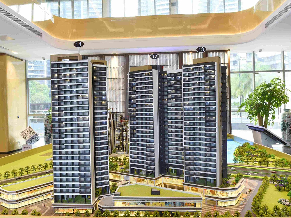 增城麗江國(guó)際建筑沙盤模型案例