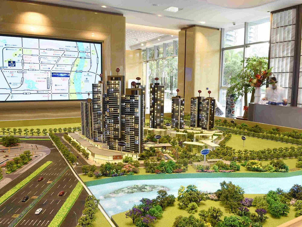 增城麗江國(guó)際建筑沙盤模型案例