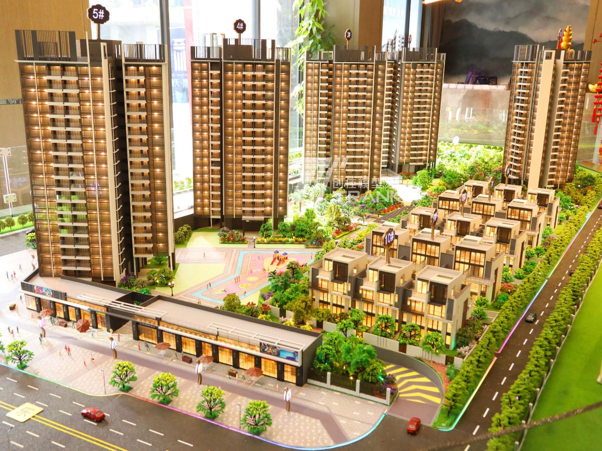 勤天?熹園建筑沙盤模型案例 勤天?熹園建筑沙盤模型案例