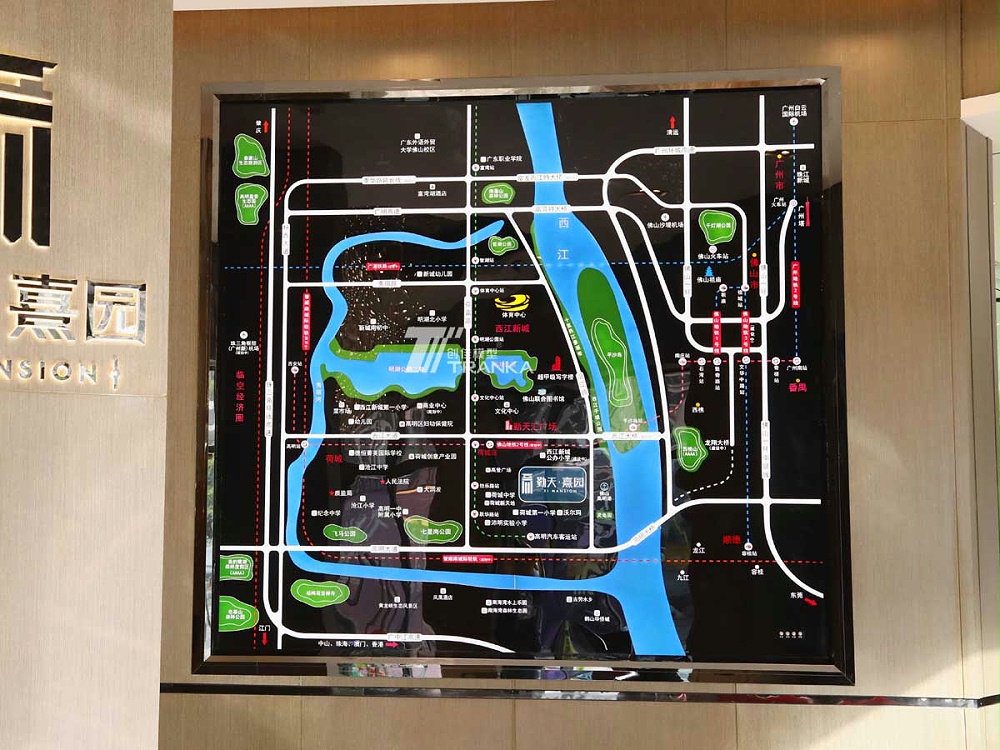 勤天?熹園區(qū)域模型案例